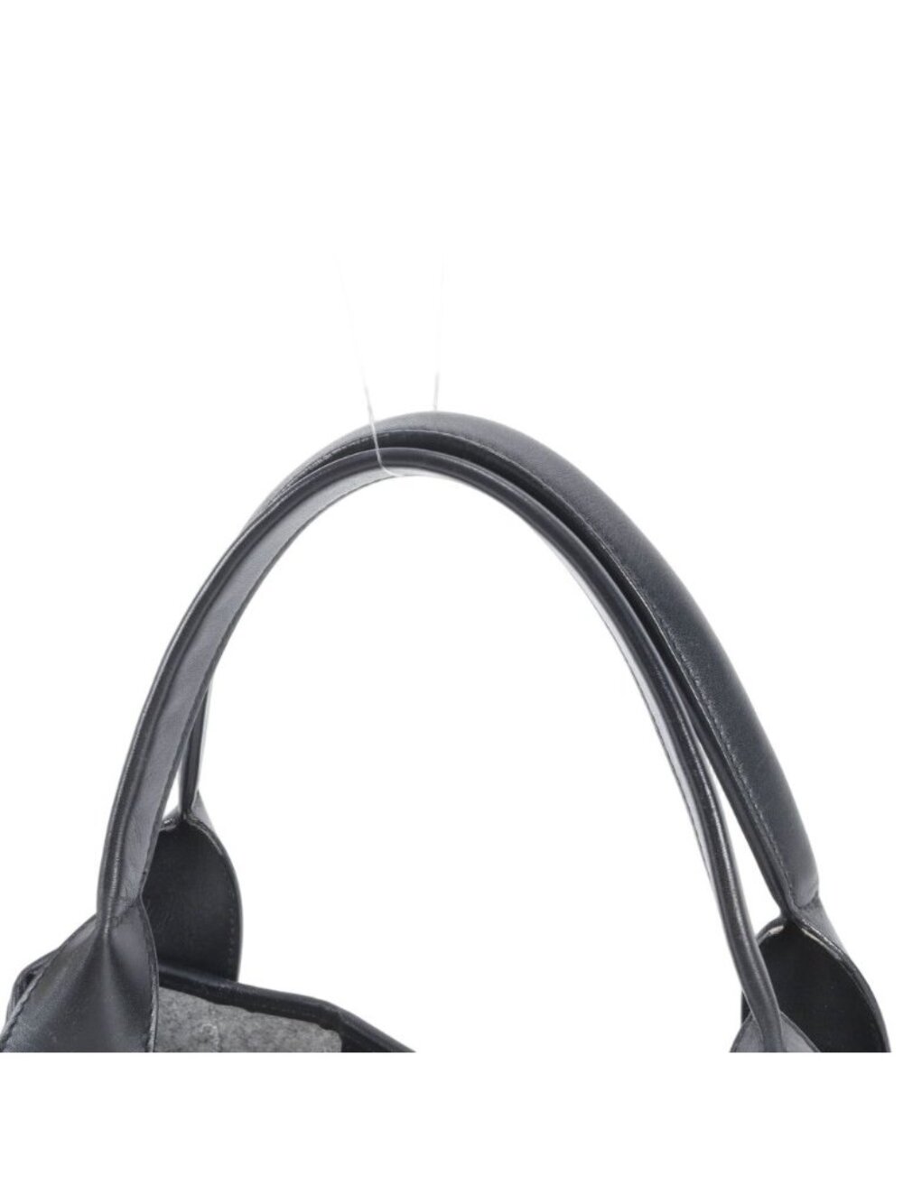 ★SOLD★ Balenciaga Navy Cabas Leather Tote Shoulder Hand Ree - Picture 2 of 12
